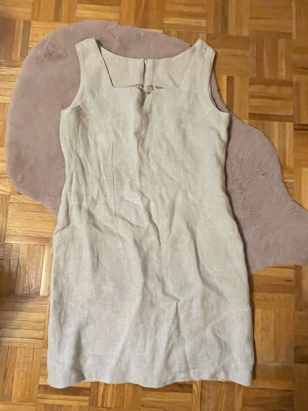 Giesswein Cream Sleeveless Mini Dress
